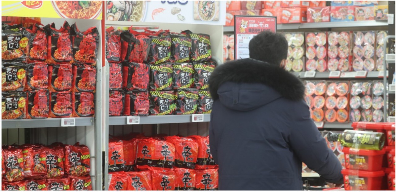 Hàn Quốc: Xuất khẩu mì ăn liền tăng 20% trong tháng 3/2022