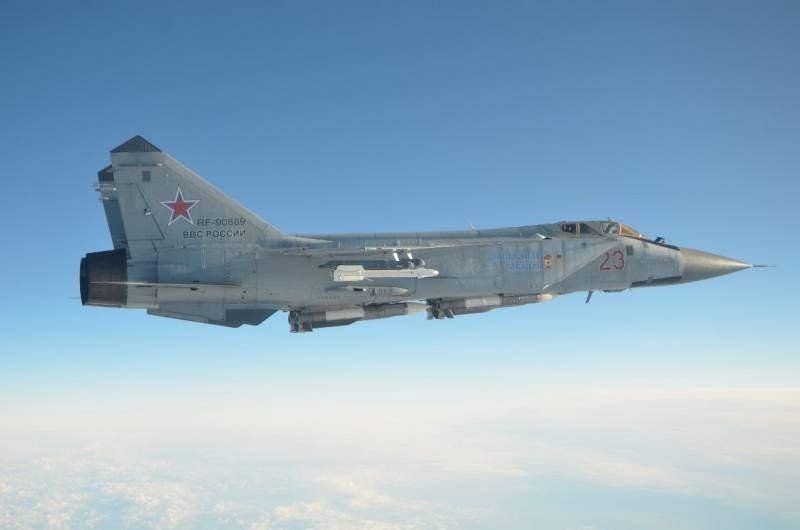 Máy bay tiêm kích đánh chặn MiG-31 của Nga. (Nguồn: Top War)