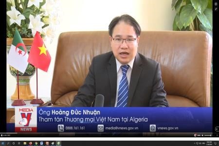 Trade Counselor in Algeria Hoang Duc Nhuan. (Photo: VNA)