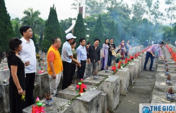 Đại lễ cầu siêu tại Nghĩa trang liệt sĩ Quốc gia Vị Xuyên