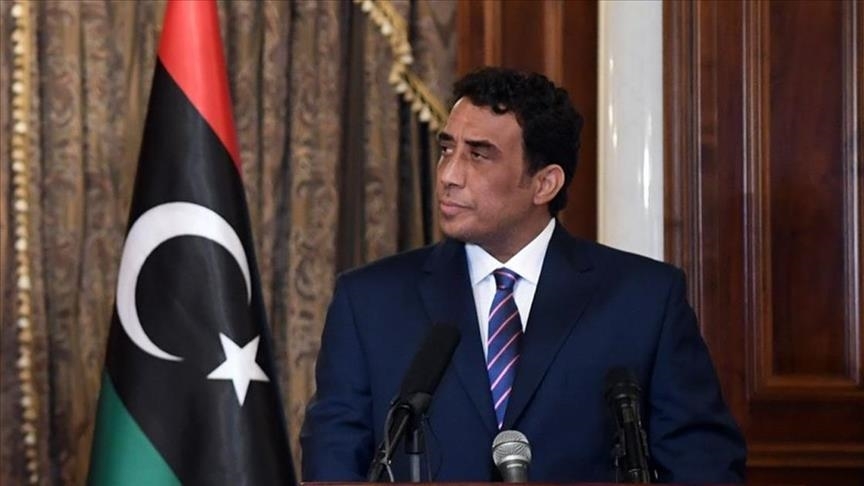 Chủ tịch Hội đồng Tổng thống Libya Mohammad Younes Menfi. (Nguồn: AA)