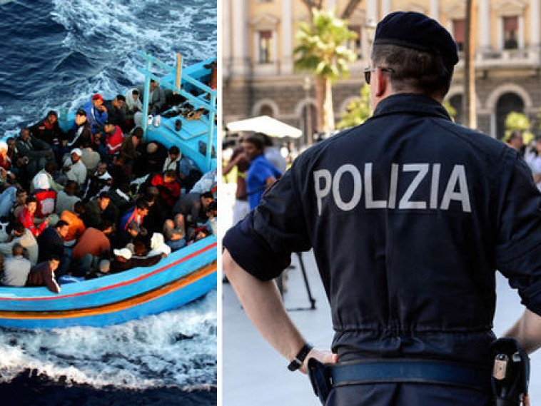 Italy bắt 38 kẻ tình nghi buôn người