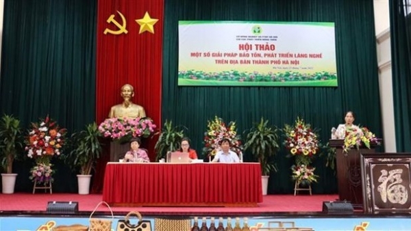 Hanoi takes actions to preserve, restore traditional trade villages