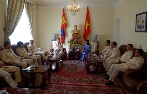 Việt Nam - Mông Cổ tăng cường hợp tác trong lĩnh vực quản lý trại giam và thi hành án