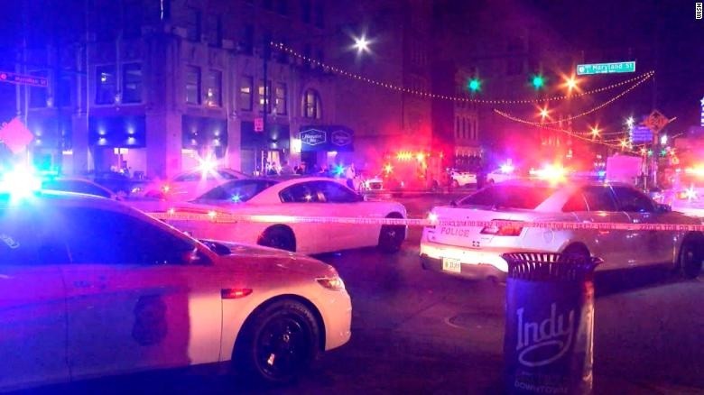 Cảnh sát thành phố Indianapolis, thủ phủ bang Indiana (Mỹ), vừa bắt giữ một người đàn ông liên quan đến vụ nổ súng khiến 1 binh sĩ Hà Lan thiệt mạng và 2 binh sĩ khác bị thương hồi cuối tuần qua. (Nguồn: CNN)