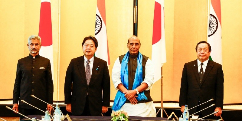 Tại Đối thoại chiến lược ngoại giao-quốc phòng ( 2+2), Nhật Bản và Ấn Độ nhất trí tăng cường hợp tác song phương