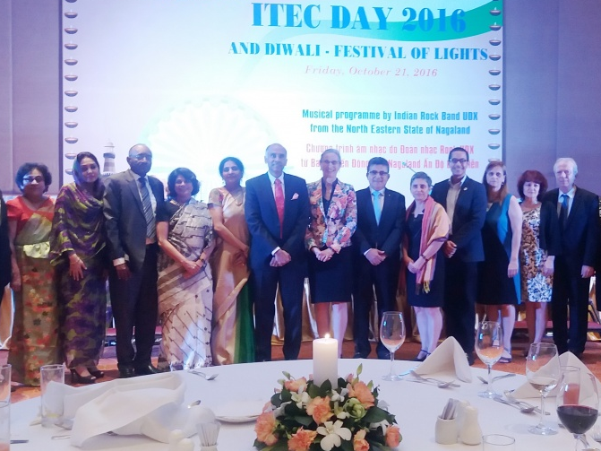 Ngày hội ITEC và Lễ hội ánh sáng Diwali 2016 tại Việt Nam