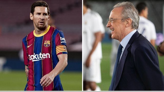 Chủ tịch Florentino Perez  bị nghi 'trả thù' Messi vì bị nếm trái đắng