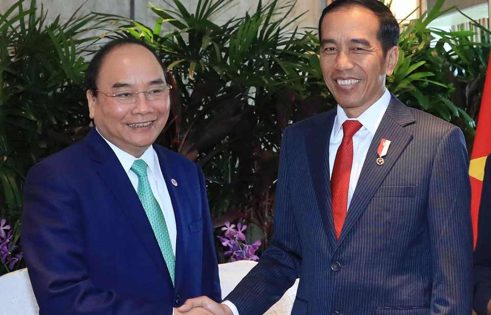 Thủ tướng Chính phủ tiếp xúc song phương với Tổng thống Indonesia và Tổng thống Myanmar