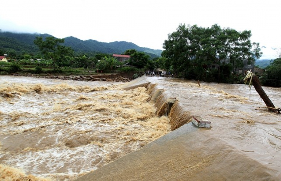 Đợt mưa lớn ở Bắc Bộ, Thanh Hóa có thể kéo dài đến đầu tháng 8