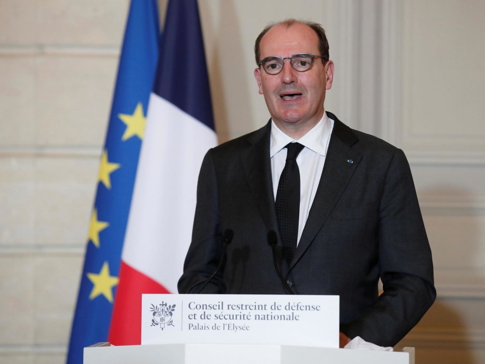 (1.30) Thủ tướng Pháp Jean Castex cho biết sẽ tiếp tục duy trì đóng cửa biên giới với các quốc gia ngoài Liên minh châu Âu. (Nguồn: France24)