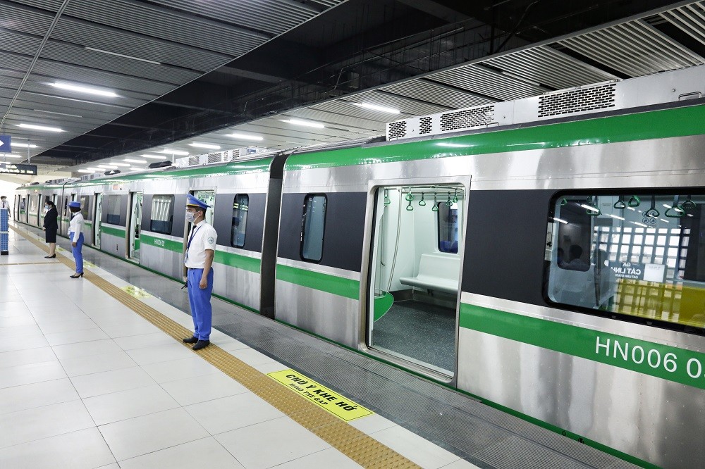 (01.17) Dự án Đường sắt đô thị Cát Linh – Hà Đông đã hoàn thành và chính thức bàn giao ngày 6/11/2021. (Nguồn: VGP/Đoàn Bắc)