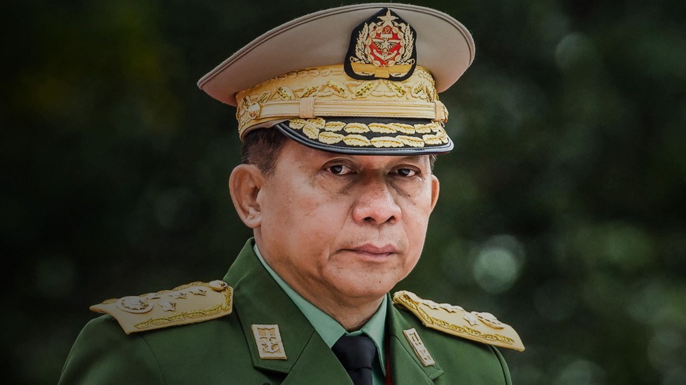 (02.13) Thượng tướng Min Aung Hlaing. (Nguồn: Reuters)