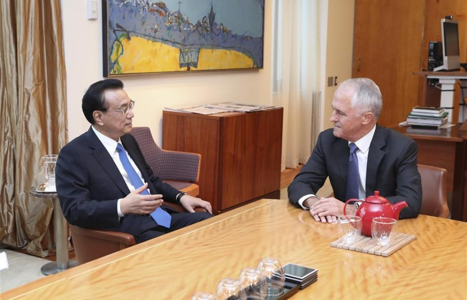 Australia và Trung Quốc thảo luận an ninh khu vực