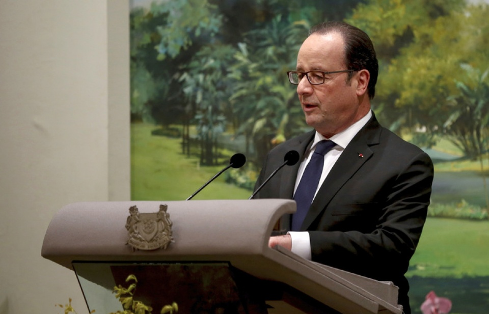 Pháp muốn tăng cường quan hệ với Singapore