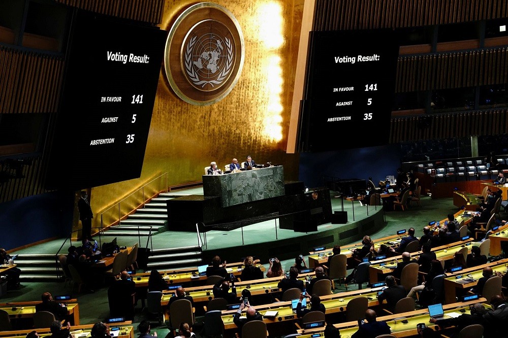 Tin người phát ngôn 1: Việt Nam bỏ phiếu ở Liên hợp quốc