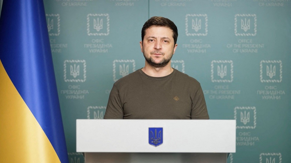 (03.05) Tổng thống Ukraine Volodymyr Zelensky cho biết Ukraine đang nỗ lực thúc đẩy hành lang nhân đạo tại Mariupol. (Nguồn: CNN)