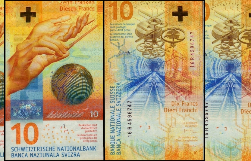Tiền giấy Thụy Sỹ được bình chọn đẹp nhất thế giới