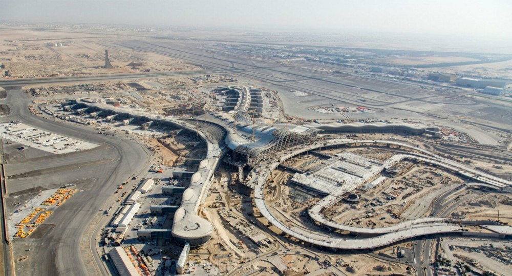 (04.04) Sân bay quốc tế Abu Dhabi. (Nguồn: KPF)
