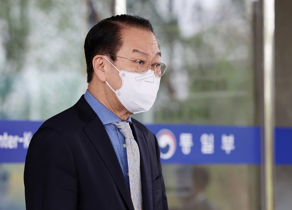 (04.14) Đề cử Bộ trưởng Bộ Thống nhất Hàn Quốc Kwon Young-se. (Nguồn: Yonhap)