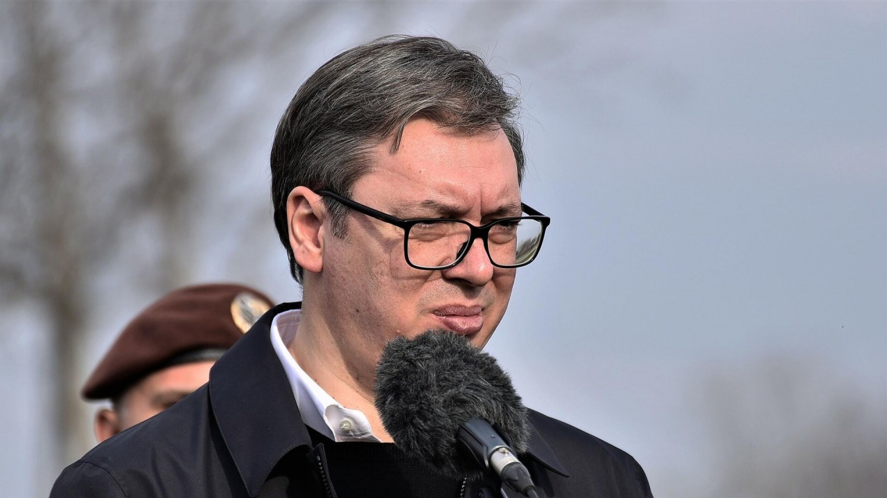 (04.18) Tổng thống Serbia Aleksandar Vučić cho rằng Serbia đã phải chịu áp lực từ phương Tây vì không trừng phạt Nga do xung đột Nga-Ukraine. (Nguồn: Sputnik) (04.18) Tổng thống Serbia Aleksandar Vučić cho rằng Serbia đã phải chịu áp lực từ phương Tây vì không trừng phạt Nga do xung đột Nga-Ukraine. (Nguồn: Sputnik)