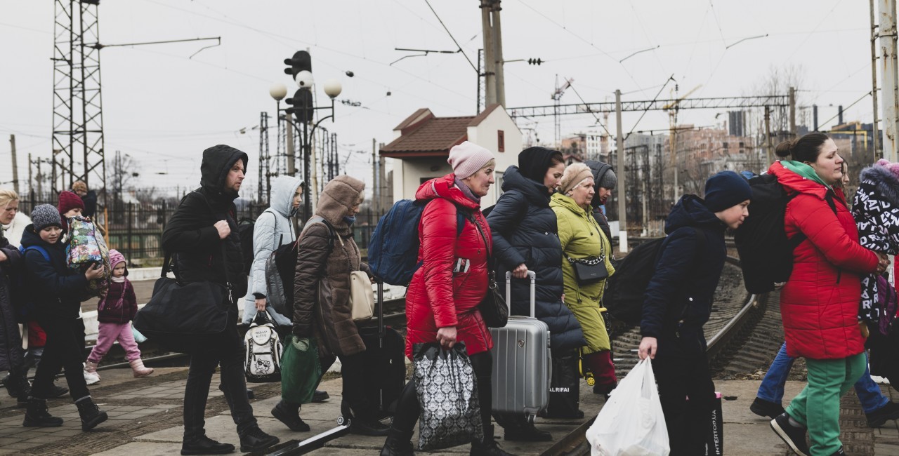 (04.20) Nhiều người Ukraine đã tới Séc sau khi xung đột Nga-Ukraine bùng phát. (Nguồn: Expats.cz)