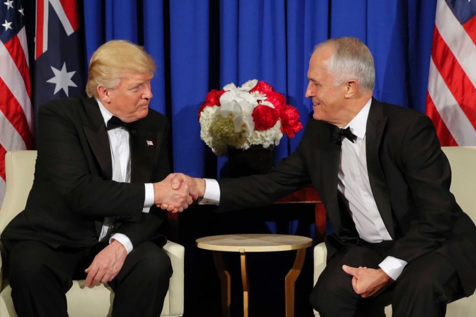 lanh dao my australia gap nhau xoa tan bat dong