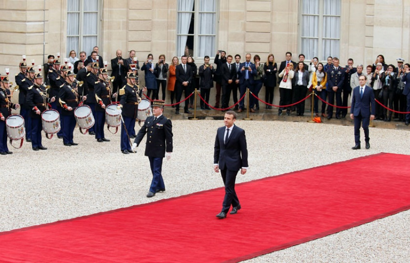 Tổng thống đắc cử Pháp bắt đầu lễ tuyên thệ nhậm chức
