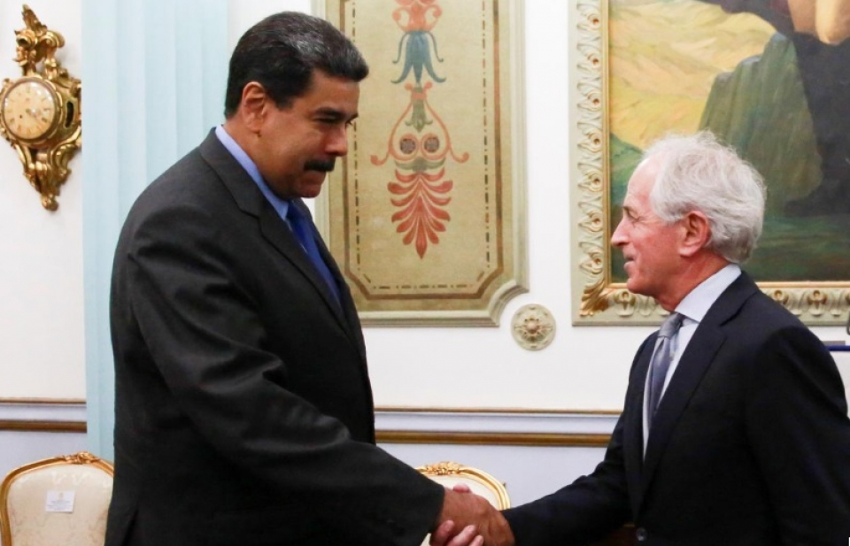 Tổng thống Venezuela tiếp Chủ tịch Ủy ban Đối ngoại Thượng viện Mỹ