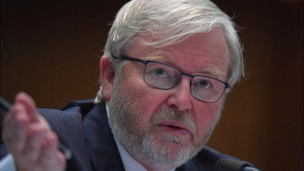 (05.30) Cựu Thủ tướng Australia Kevin Rudd cho rằng các quốc gia cần đoàn kết lại trước ảnh hưởng ngày một lớn từ Trung Quốc. (Nguồn: Getty Images)