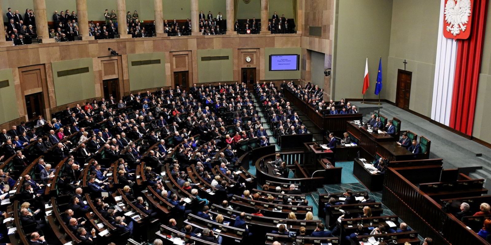 (06.26) Một phiên họp của Quốc hội Ba Lan. (Nguồn: AFP/Getty Images)