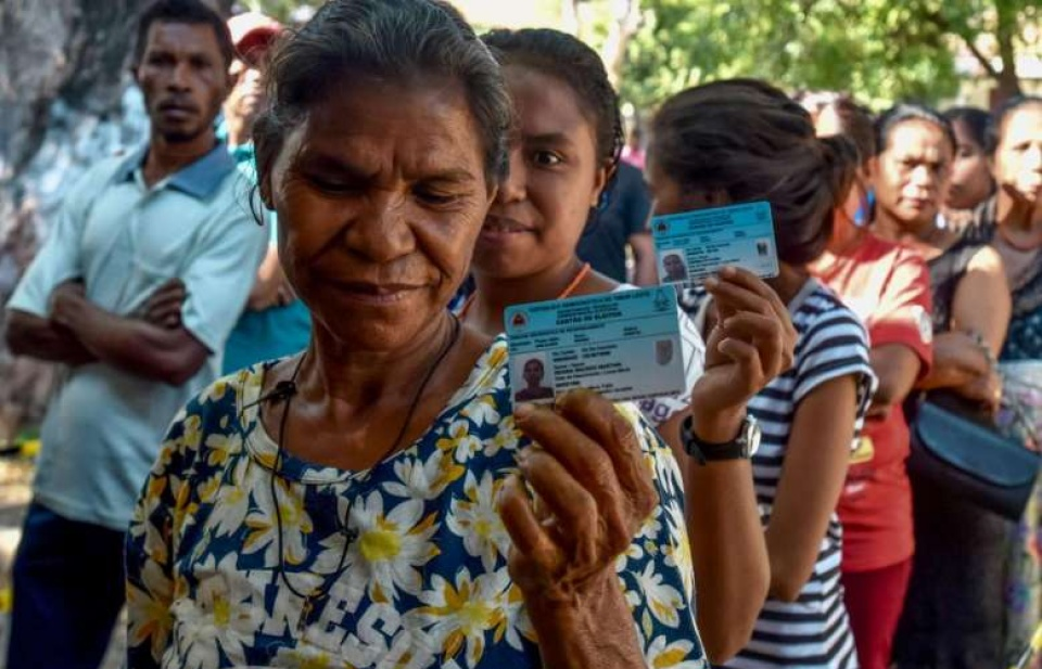 Bầu cử sơ bộ Quốc hội Timor Leste: Đảng FRETILIN giành ưu thế