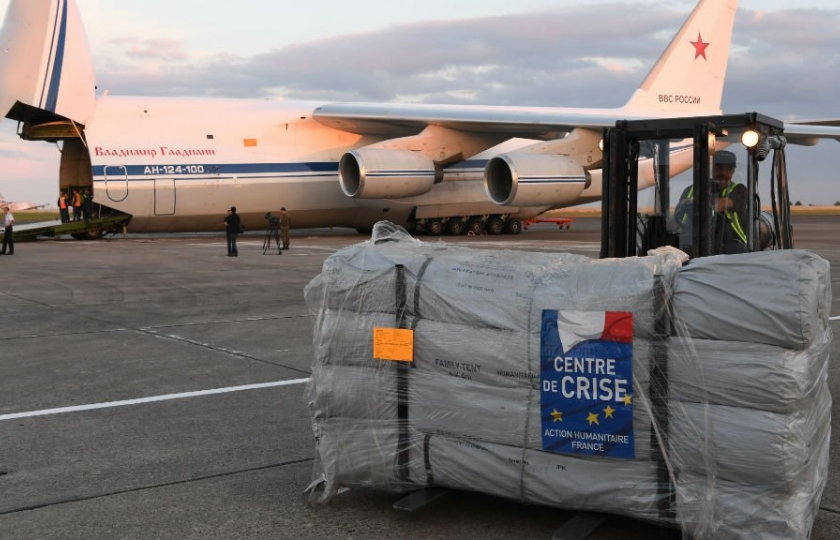 Pháp, Nga phối hợp chuyển hàng viện trợ nhân đạo tới Syria