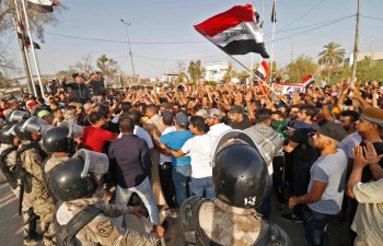 Hàng nghìn người Iraq xuống đường phản đối Chính quyền