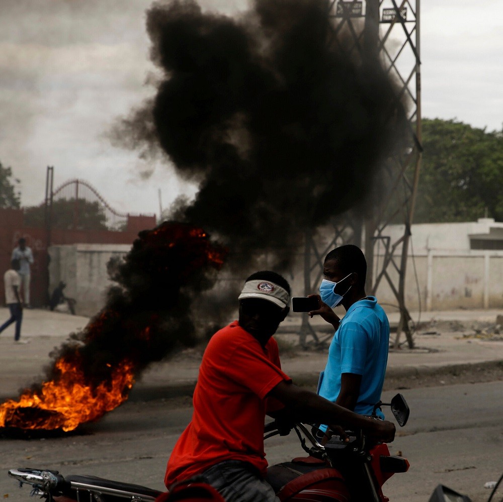 (07.13) Các vụ bạo loạn liên tục nổ ra tại Port-au-Prince sau cái chết của Tổng thống Jovenel Moise. (Nguồn: AP)
