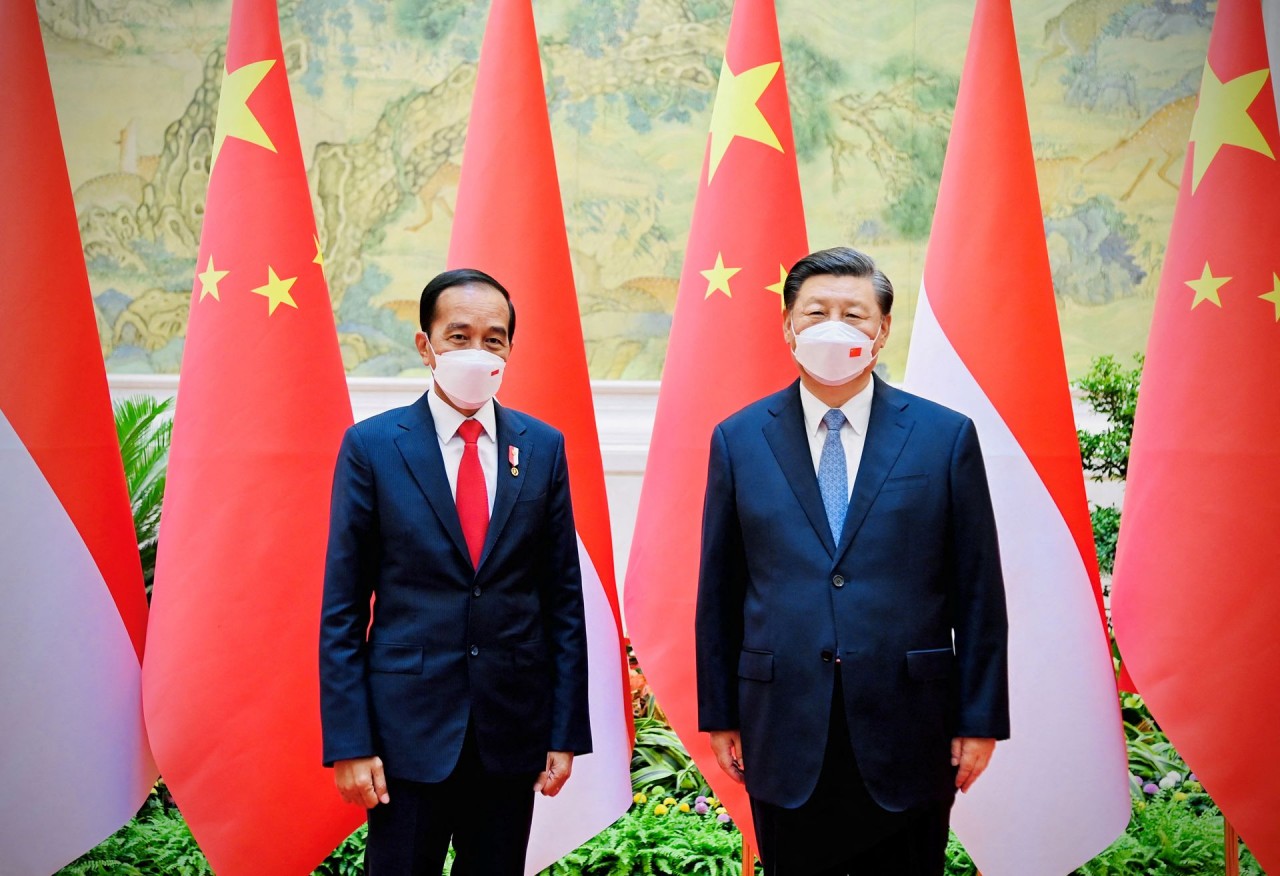 (07.27) Tổng thống Indonesia Joko Widodo là lãnh đạo cấp cao hiếm hoi thăm Bắc Kinh kể từ khi dịch Covid-19 bùng phát tại Trung Quốc. (Nguồn: Phủ Tổng thống Indonesia)