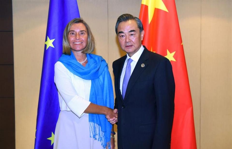 Trung Quốc, EU coi trọng giải pháp hòa bình trong vấn đề Triều Tiên