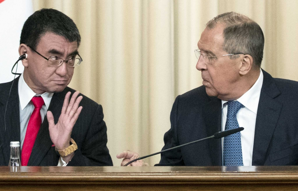 Nga, Nhật Bản tiến hành đàm phán theo cơ chế "2 + 2"