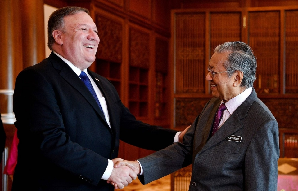Ngoại trưởng Mỹ hội kiến Thủ tướng Malaysia