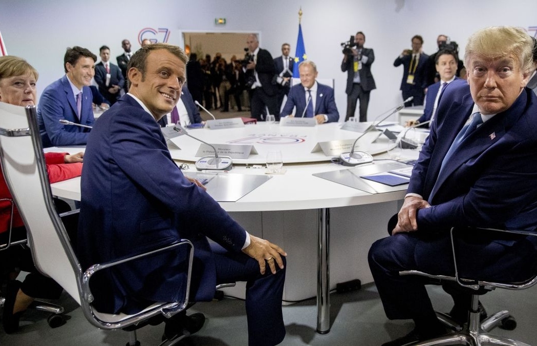 G7 chia rẽ nội bộ, Pháp ra tuyên bố hội nghị ngắn gọn về nhiều vấn đề nóng