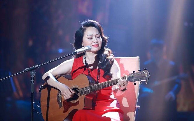 (08.08) People's Artist Thai Bao (Photo: VNA)