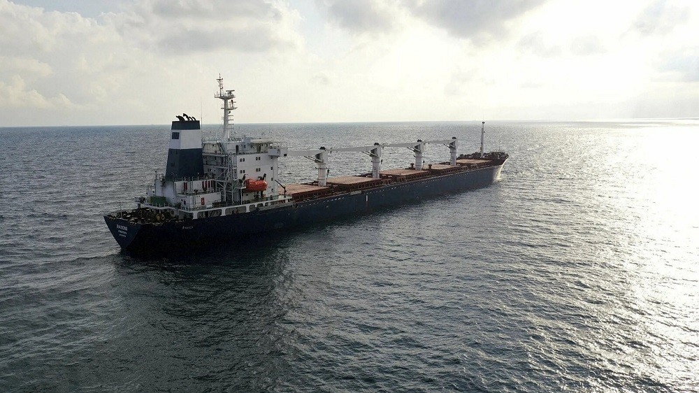 (08.17) Tàu Razoni chở ngũ cốc Ukraine đã cập cảng Tartus, Syria sau khi bị từ chối ở Tripoli, Lebanon. (Nguồn: Planet Labs)