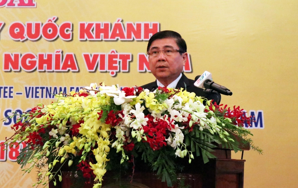 hcm city hosts banquet to mark 73rd national day