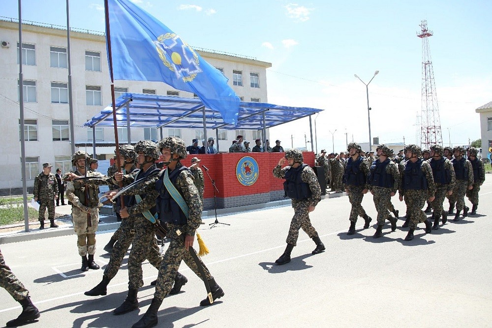 (09.30) Các binh sỹ tại cuộc tập trận chung Cobalt-2022 của CSTO tại Kyrgyzstan tháng 8 vừa qua. (Nguồn: Treadstone 71)
