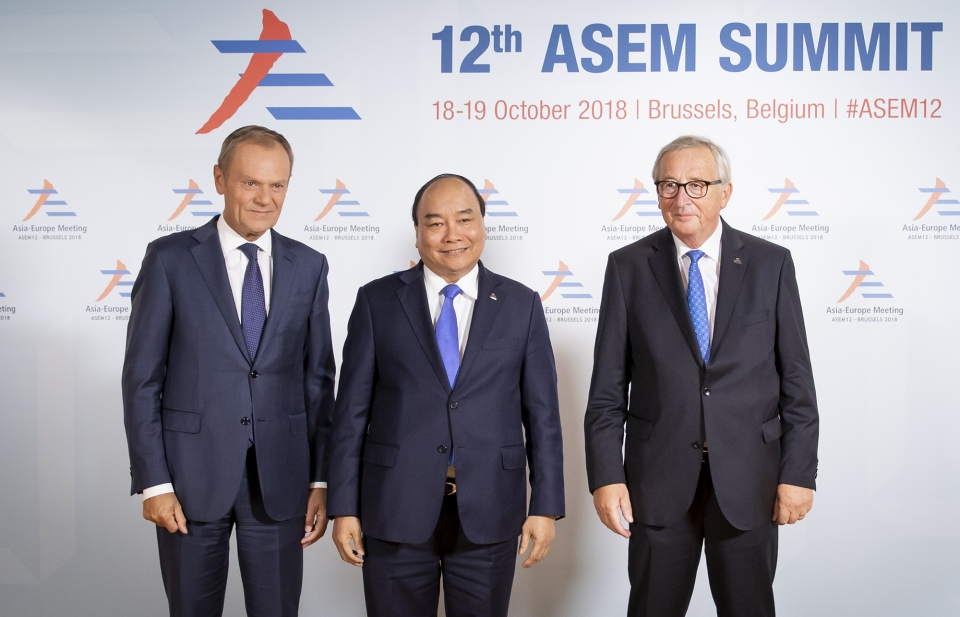ASEM 12: Châu Âu cần hợp tác với châu Á giải quyết các vấn đề nóng