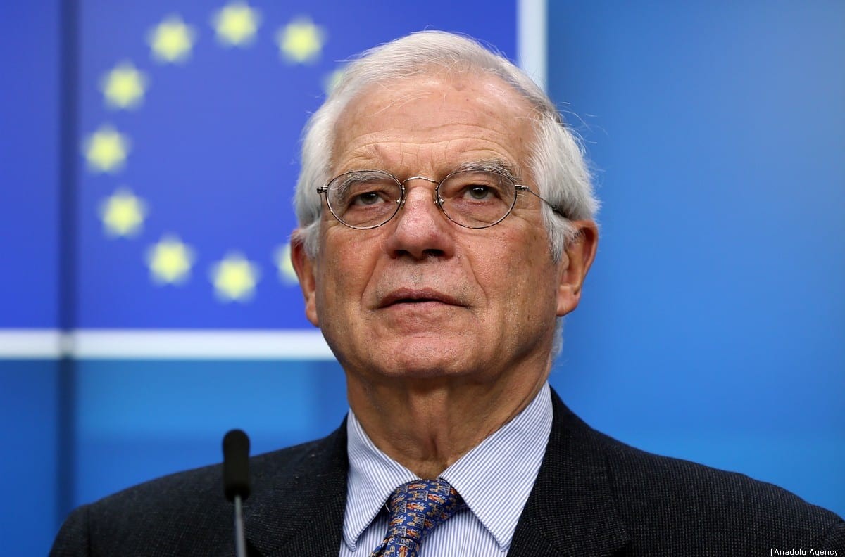 Cao ủy EU về các vấn đề đối ngoại Josep Borrel sẽ thăm Washington, Mỹ ngày 13/10 tới. (Nguồn: Anadolu)