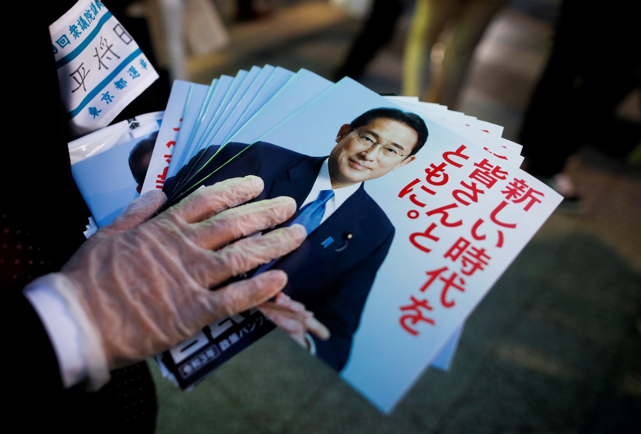 (10.27) Thủ tướng Kishida Fumio đang đứng trước bài kiểm tra khó khăn đầu tiên từ cuộc bầu cử Hạ viện Nhật Bản ngày 31/10. (Nguồn: Reuters)