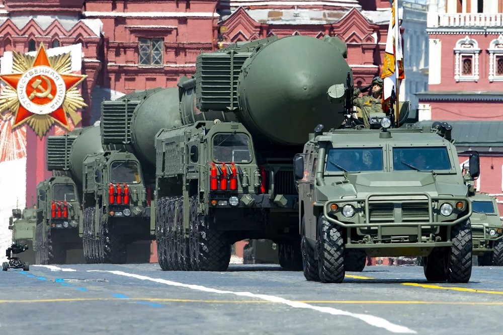 (10.05) Mỹ và NATO vẫn duy trì cảnh giác cao độ trước khả năng Nga sử dụng vũ khí hạt nhân ở Ukraine - Ảnh: Tên lửa đạn đạo liên lục địa mang đầu đạn hạt nhân Yars-24 của Nga. (Nguồn: Sputnik)