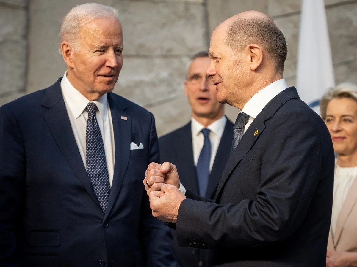 (10.10) Ngày 9/10, Tổng thống Mỹ Joe Biden và Thủ tướng Đức Olaf Scholz đã điện đàm thảo luận về tình hình Ukraine và các hội nghị thượng đỉnh G7, G20 sắp tới. (Nguồn: Reuters)