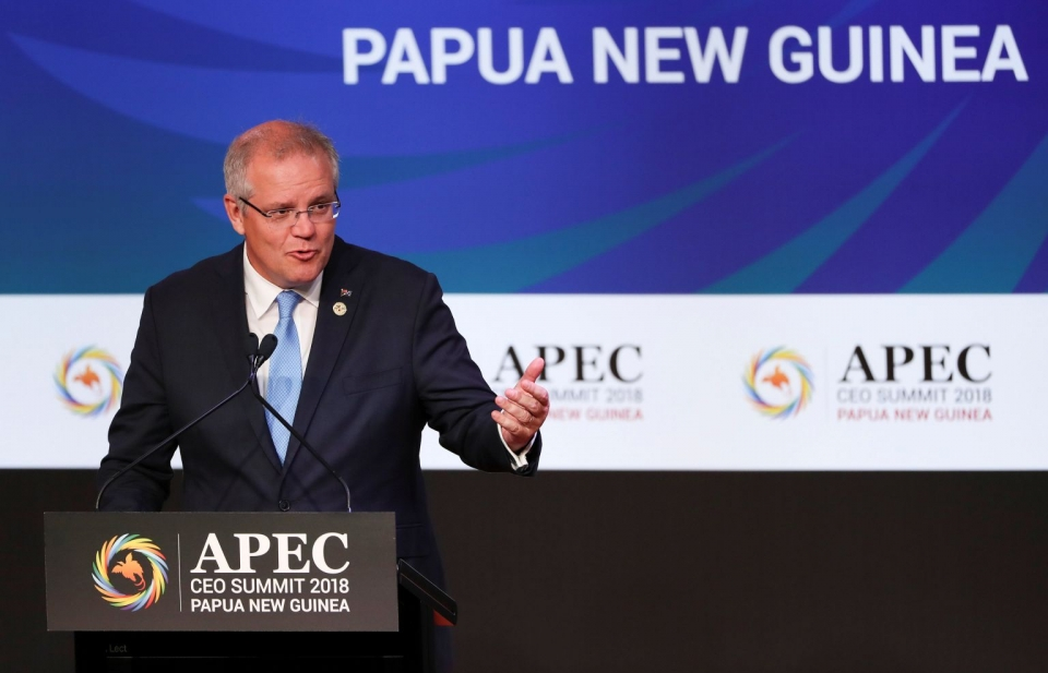 Chỉ trích chiến tranh thương mại Mỹ - Trung, Thủ tướng Australia ghi điểm tại APEC